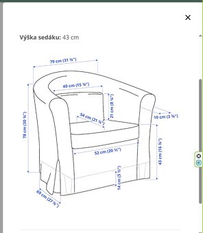 Křeslo Tullsta IKEA - 3