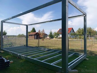 Ocelová zinkovaná konstrukce 3,3x7,8x3,17m - 3