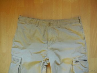 pánské Nike sv.hnědé kalhoty kapsáče rovné, 34/29 M-L p.94 - 3