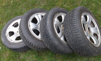 R16 5x100 otv.56,1mm ET48; 205/55 R16 Zimní Nokian - 3