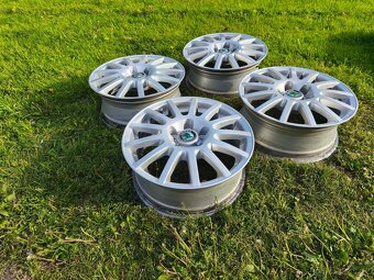 ALU disky Škoda, VW 5x100 R15 - 3