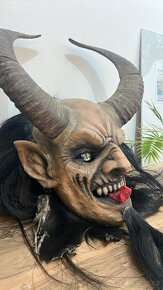 Krampus maska-nová - 3