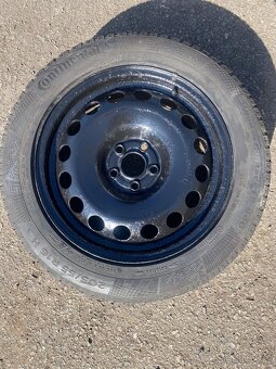 Disky R16 5x100 oreg Vw na slušných zimních 205/55 R16 - 3