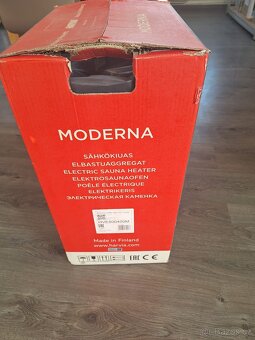 Saunová kamna HARVIA Moderna V80E - černá - 3