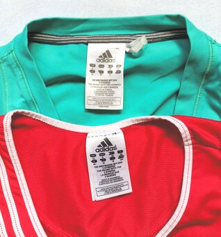 ADIDAS - 2 sportovní TÍLKA- S, 34/36 - 3