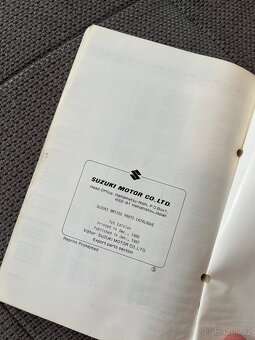 Suzuki RM125X 1981 katalog dílů - 3