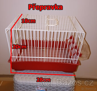 Prodám zařízenou klec+koupelna+přepravku - 3