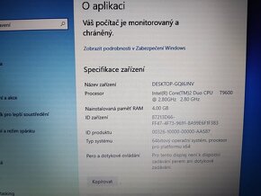 Dell Latitude E6500 15,4"+ LED T9600 , 2 - jádro (2 x 2,8Ghz - 3