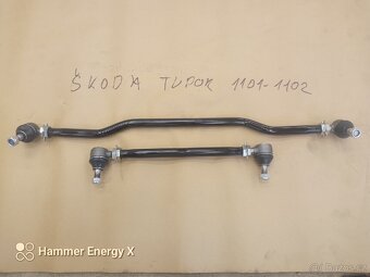 Škoda Tudor 1102 tyče řízení - 3