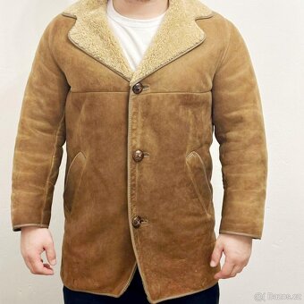 MORLANDS-REAL LAMBSKIN.ENGLAND PÁNSKÁ ZIMNÍ BUNDA Z BERÁNKA - 3