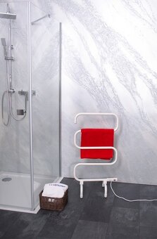 Prodám závěsný/stojíci elektrický sušák ručníků, výkon 100W - 3