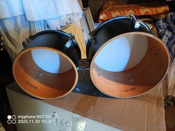 Retro bicí bubny stojany - 3