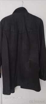 kožený trřičtvrtečni kabátek vel.48 - 3