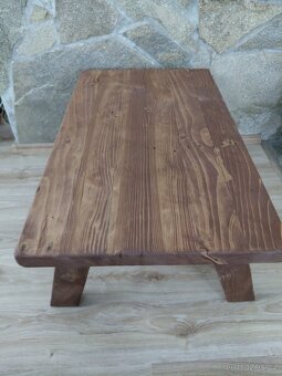 Konferenční stolek z masivu - 3