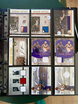 NBA karty (limitky,podpisovky, dresovky) - 3