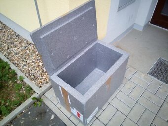 termobox,thermobox, polystyrenová bedna XL1 šedý - 3