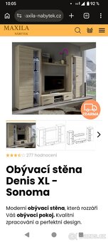 Obývací stěna dub sonoma - 3