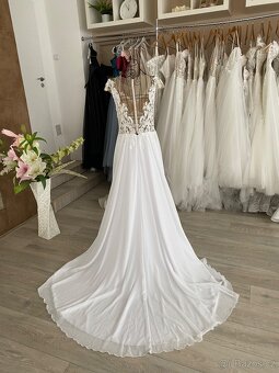 Svatební šaty vel. 40 - 3