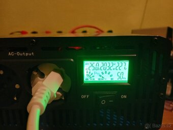 Prodám sinusový měnič napětí 24/230V 5/12kW - 3