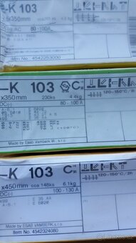 Svařovací elektrody včetně příslušnství - 3