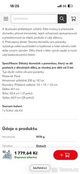 Domeček, vila pro panenky - 3