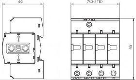 Jističe + Svodič OBO BETTERMANN  V 25-B+C/4-280 - 3