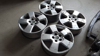 Orig. ALU disky Škoda 17" 5x112 - levně - 3