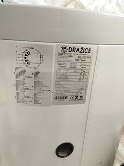 Nepřímo topný zásobník na vodu Dražice DRATB160 - 3