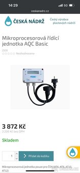 Prodám řídící jednotku AQC Basic k domovní čističce - 3