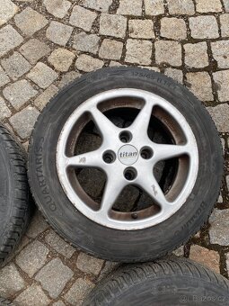 Alu kola 4x108 celoroční pneu 175/65 R14 Peugeot 206 - 3