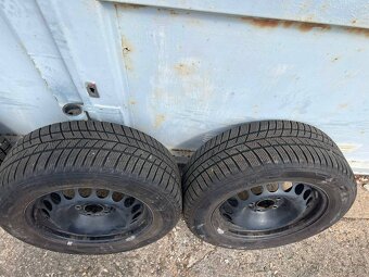 ORIGINÁL AUDI PLECHOVÉ DISKY 5X112 R16 ET39 VČ. ZIMNÍHO PNEU - 3