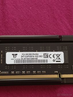 Ram Paměť 8Gb DDR3 1600Mhz - 3