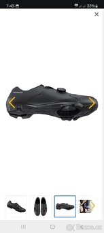 SHIMANO tretry MTB SH-XC300ML, černá, vel.42 - 3