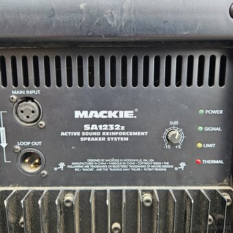 2x mackie SA1232z, 2x dB Technologies SUB618 - 3
