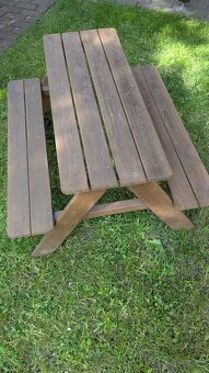 Lavice a stůl pro děti - 3