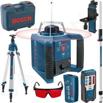 Přihrádka komplet s bateriemi k rotačním laserům BOSCH - 3