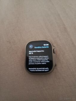 Baterie 99%Apple Watch Ultra 49mm titanové pouzdro - 3