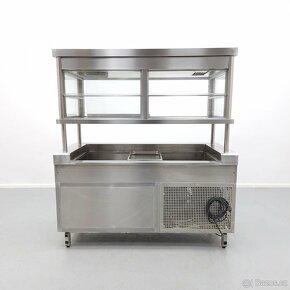 Chladící vitrína - saladeta 160x70x180 cm - 3