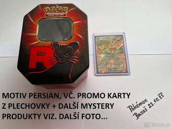 TEAM ROCKET MYSTERY TIN 2025 (VYTVOŘENÝ NEOFICIÁLNÍ PRODUKT) - 3