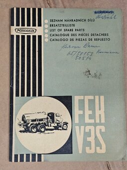 Praga V3S brožury - 3