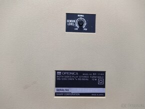 Gramofon Sharp Optonica RP-114H - 3