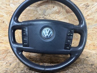 KOMPLETNÍ KOŽENÝ VOLANT VW TOUAREG 7L - 3