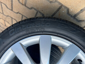 AUDI A4 B8 Alu disky 8Jx17 včetně pneu 245/45x17 - 3
