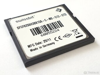 Paměťová karta, Compact Flash Card 256MB - Swissbit - 3
