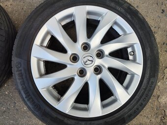 17"letní alu sada 5x114 origo Mazda 6 GH MPS 215/50 Conti - 3