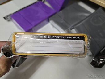 Plastový ochranný obal / box pro HDD SSD 3.5 disk - 3