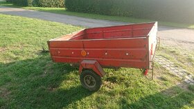 Vozík za auto na malých kolech - 3