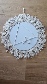 Macramé zrcadlo - NOVÉ - 3
