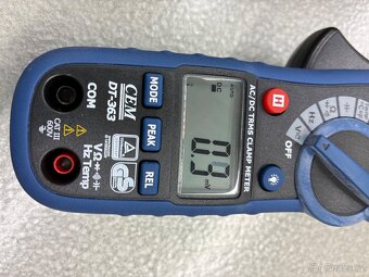 PRODÁM - DT 363 - KLEŠŤOVÝ TRMS MULTIMETR, NOVÝ  - 3