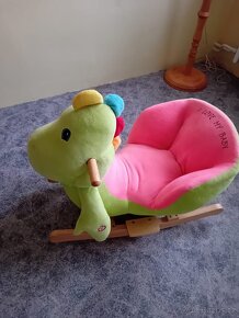 Plyšový Houpací drak pro děti - 3